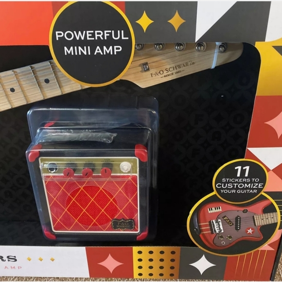 FAO Schwarz Toys Fao Schwarz Stage Stars Electric Guitar And
